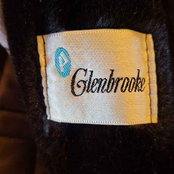 Glenbrooke 1970s Black Double Breasted Faux Fur Coat Medium - Picture 10 of 11
